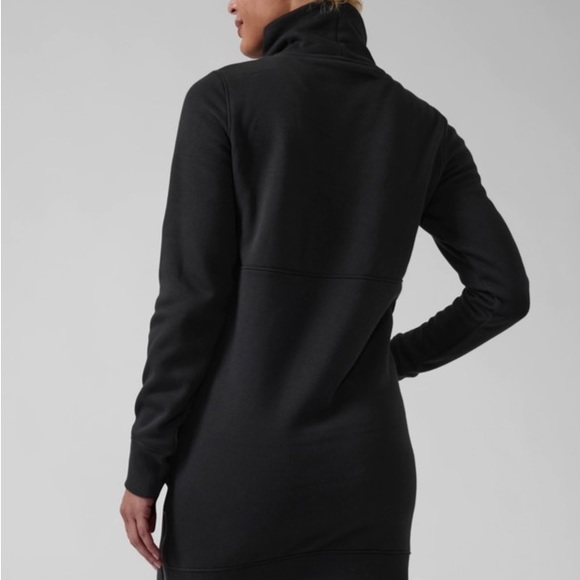 NWT Athleta Cozy Karma Funnel Neck Dress - Picture 2 of 2
